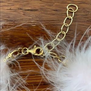Frasier Sterling Jewelry - Frasier Sterling | Light Pink Faux Fur Choker 13” Frasier Sterling Jewelry - Frasier Sterling | Light Pink Faux Fur Choker 13”